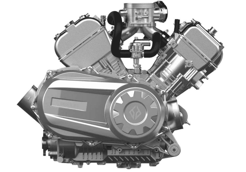 טרקטורון בנדה 1000 - מנוע V-TWIN עם 2 צילינדריםכוח עמוק, תגובה חזקה ותחושת מנוע שמתאימה לשטח קשה באמת